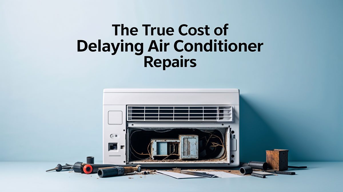 the true cost of delaying air conditioner repairs