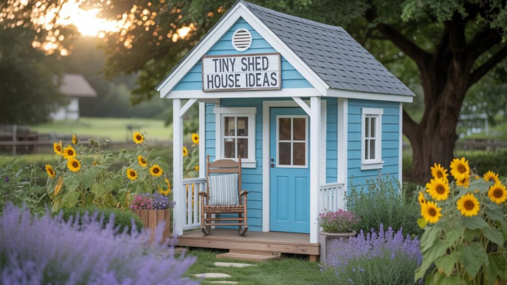 Tiny Shed House Ideas