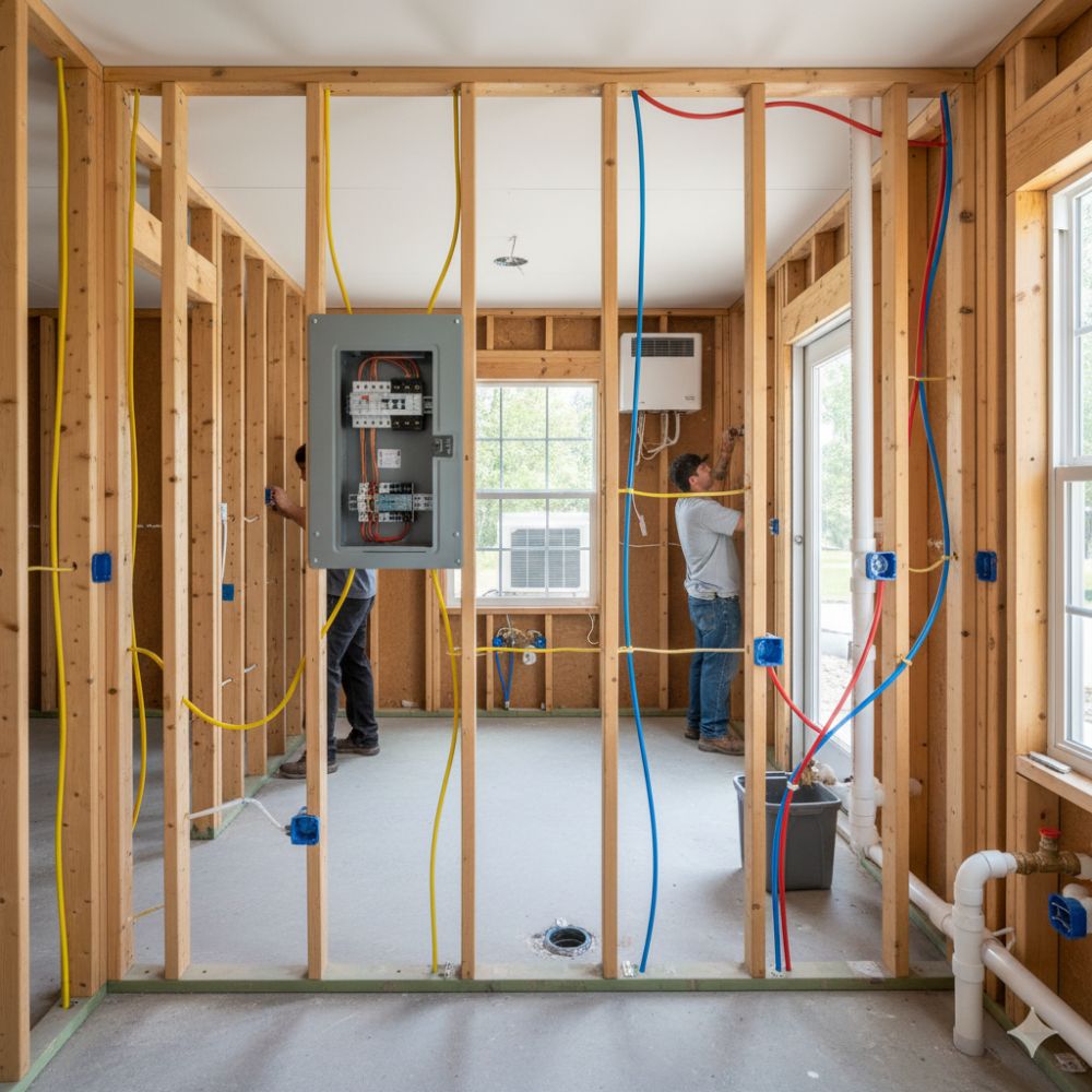 Tiny Shed House Plumbing And Electrical Setup