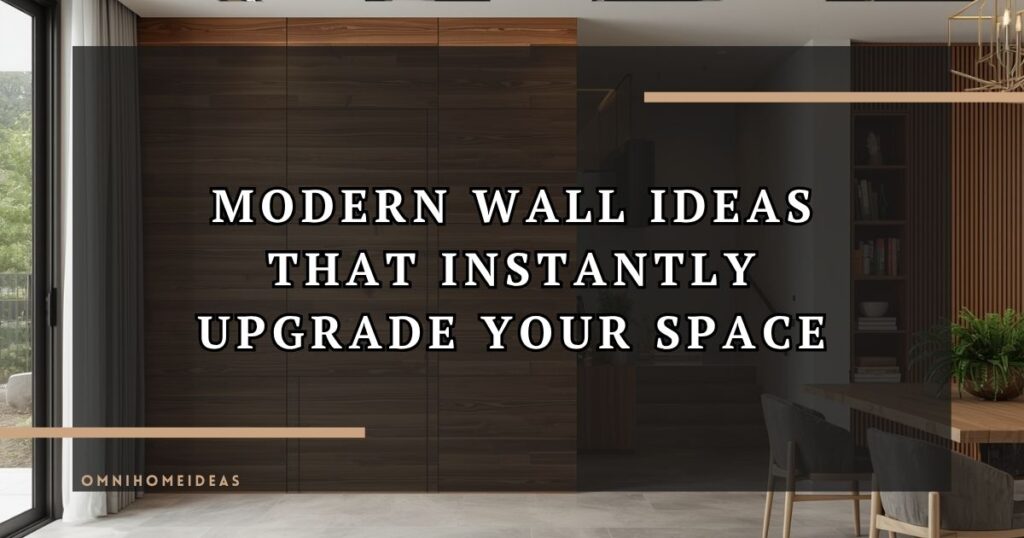 Transforming Your Home With Modern Wall Design (1)