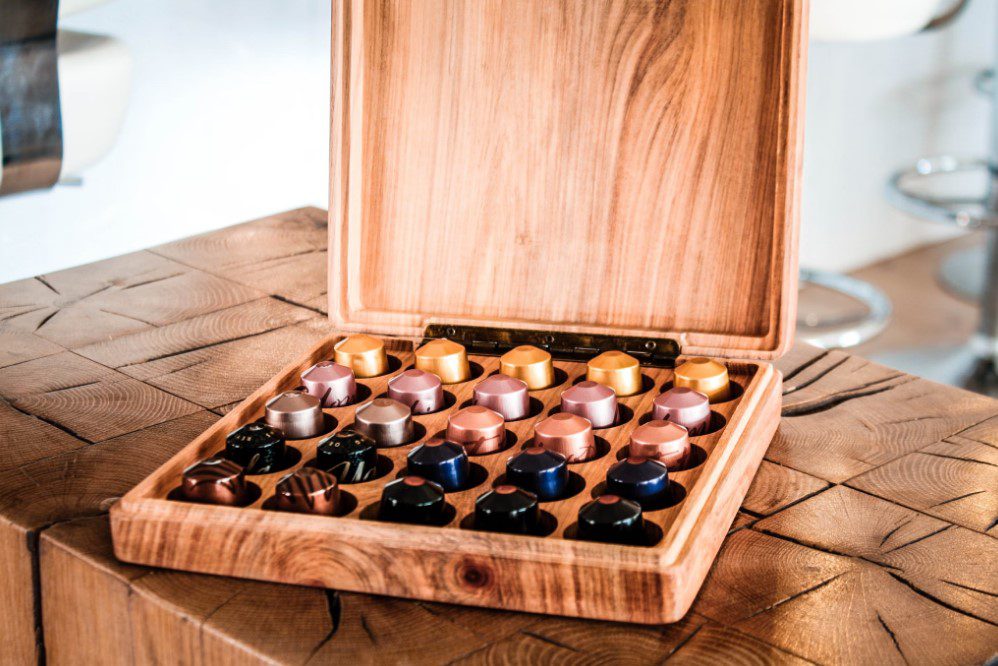 treat yourself with coffee pod