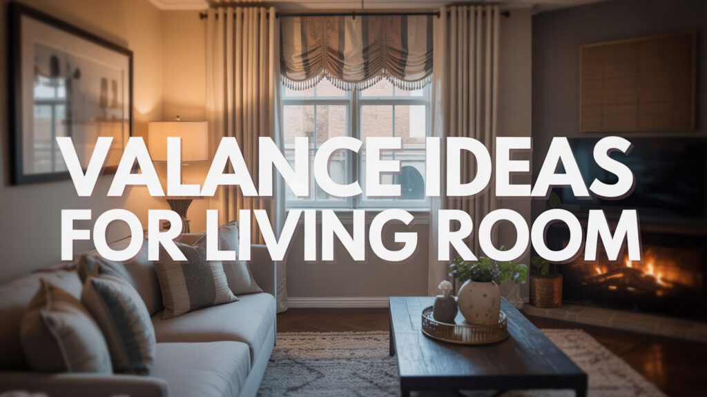 Valance Ideas For Living Room