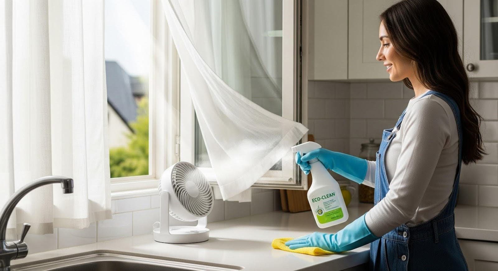 Ventilate While Cleaning To Circulate Fresh Air