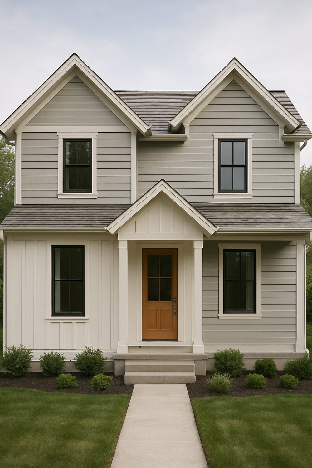 Vertical And Horizontal Farmhouse Siding Styles