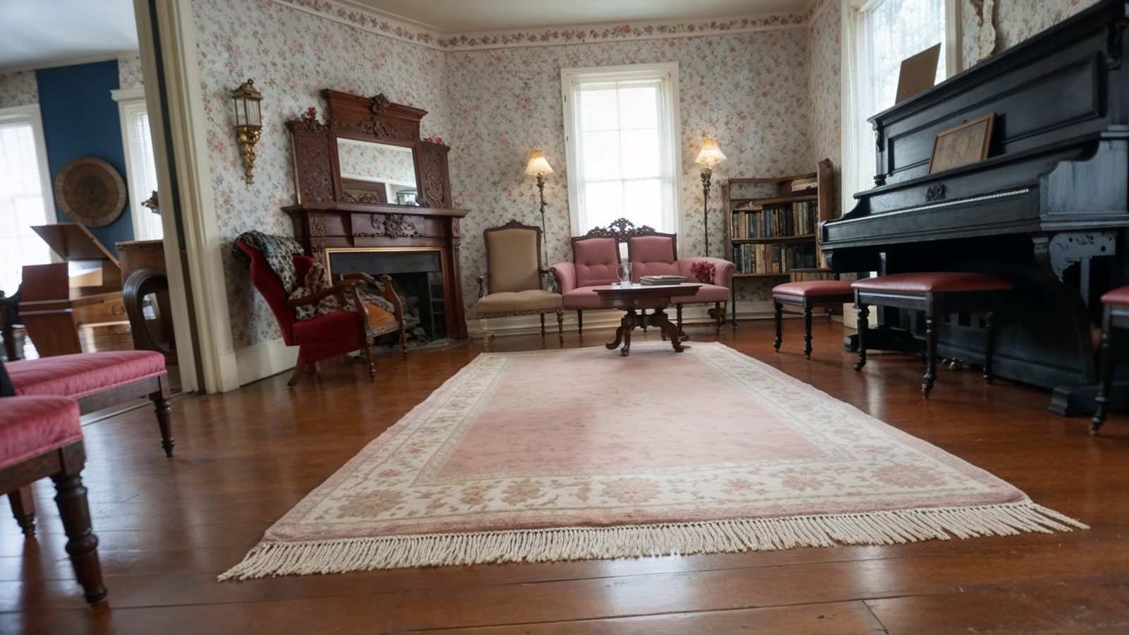 Victorian Parlor With Haunted Elegance %E2%80%93 May Stringer Ho