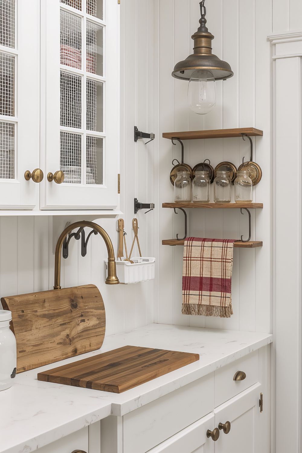 Vintage Farmhouse Pantry Hardware And Fixtures