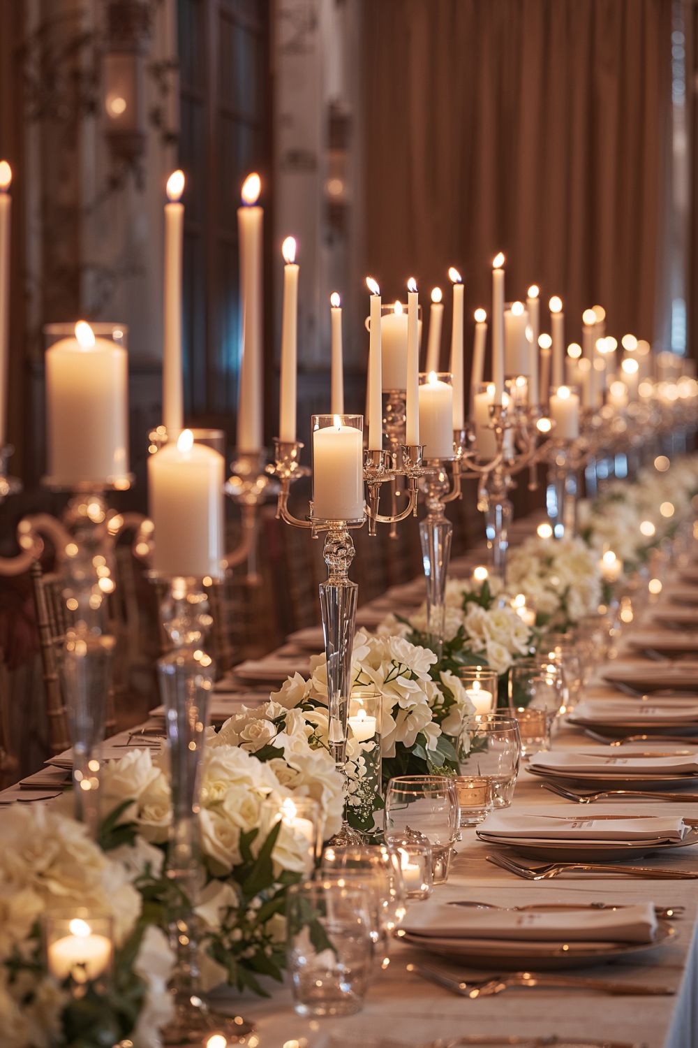 Wedding Decor With Bulk Candle Holders
