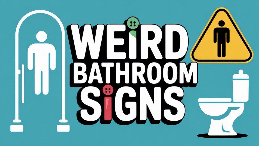 Weird Bathroom Signs 2