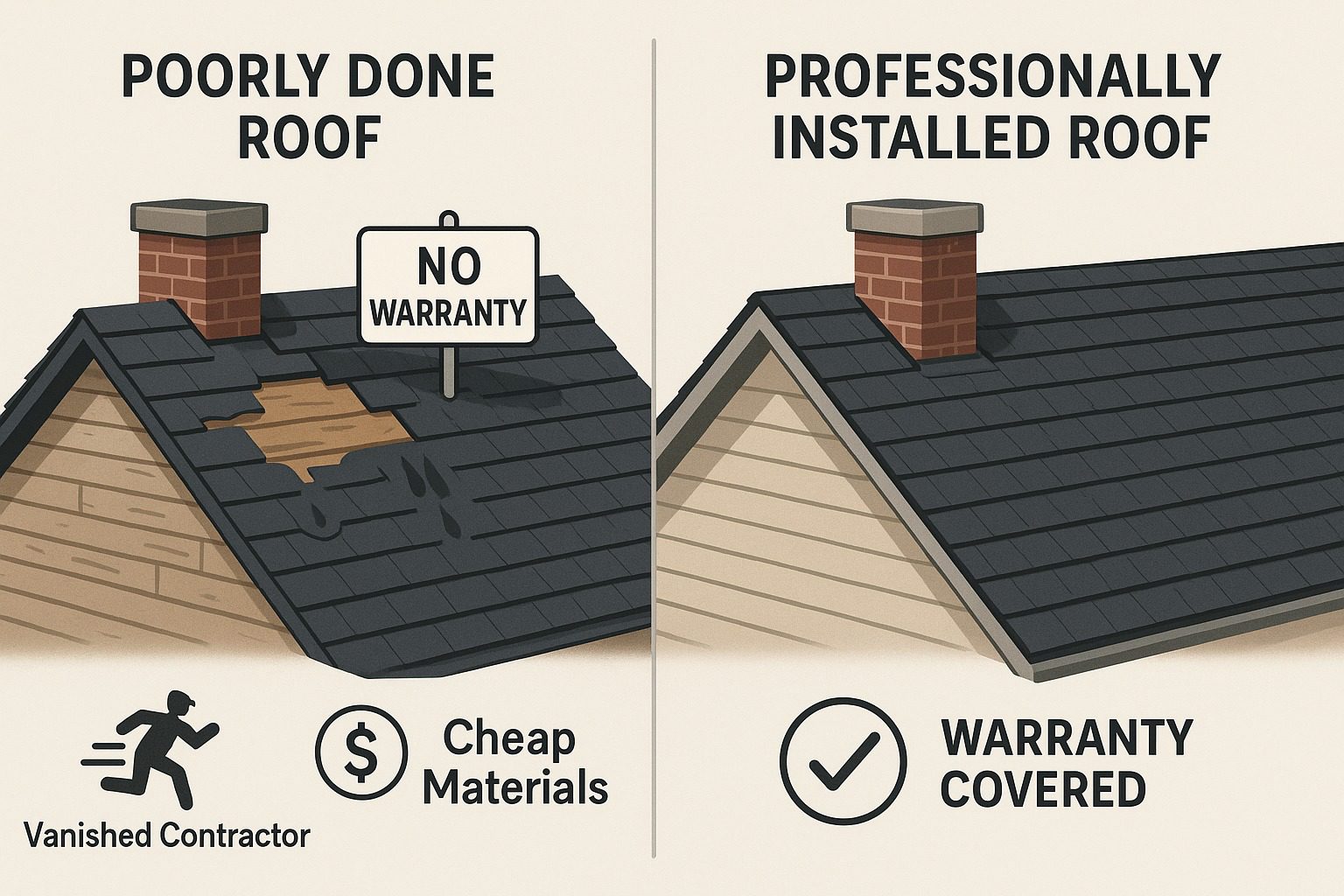 What Can Go Wrong With A Cheap Roofer