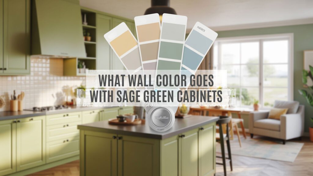 What Wall Color Goes With Sage Green Cabinets