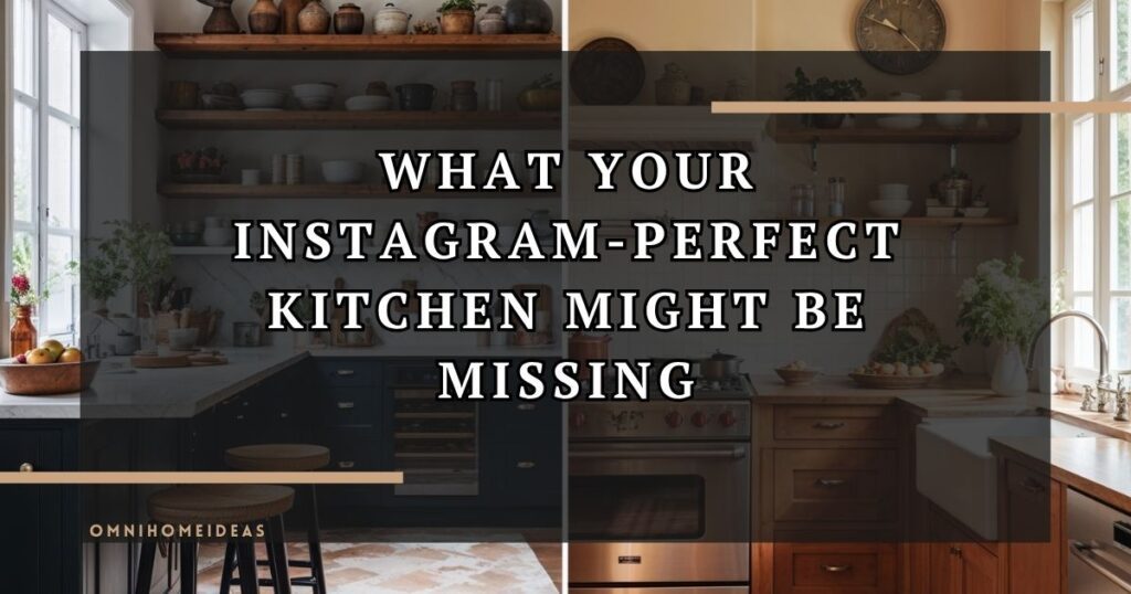 What Your Instagram Perfect Kitchen Might Be Missing
