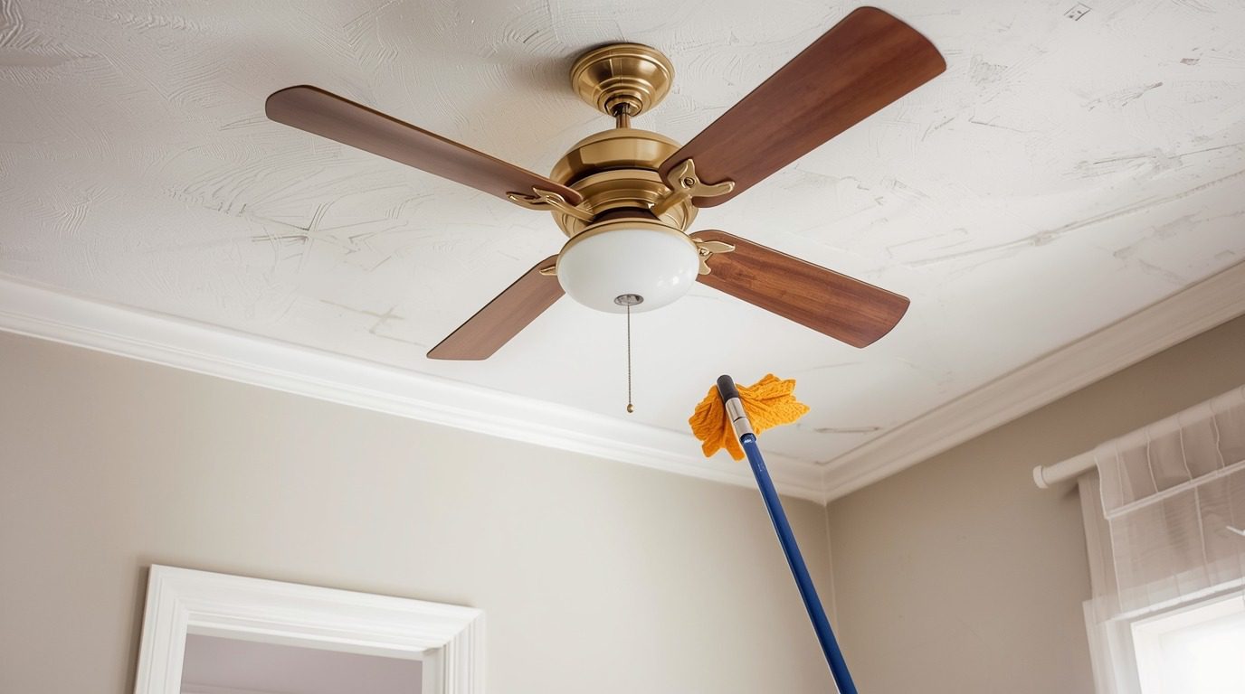 Wipe Down Walls, Ceilings, And Baseboards