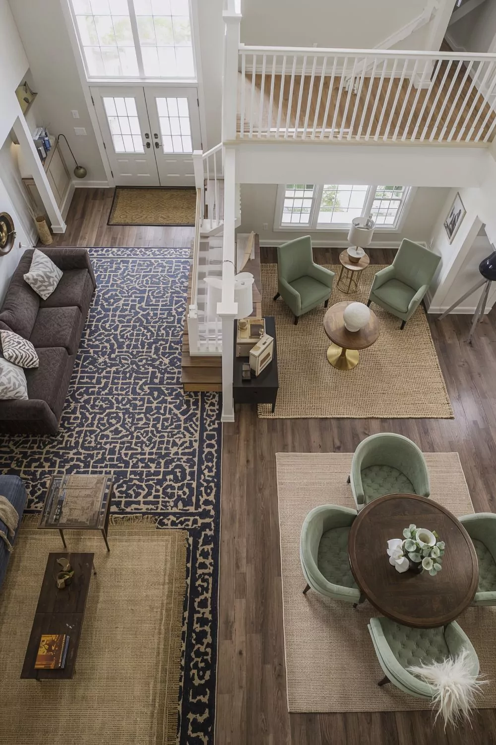 Zone Definition Ideas For Open Split Level Floor Plans