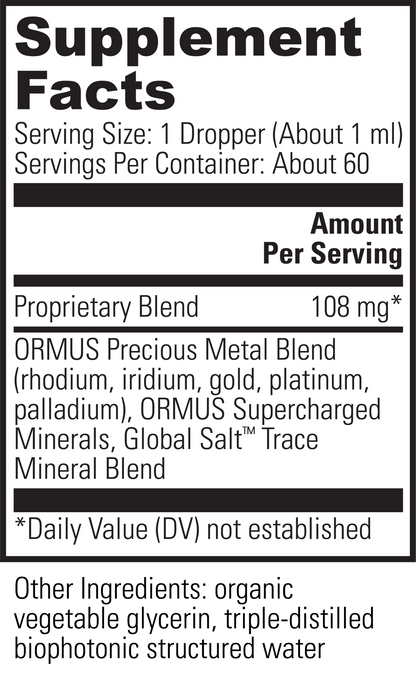 ORMUS Earth Minerals™