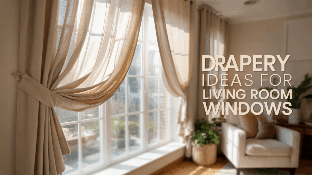 Drapery Ideas For Living Room Windows