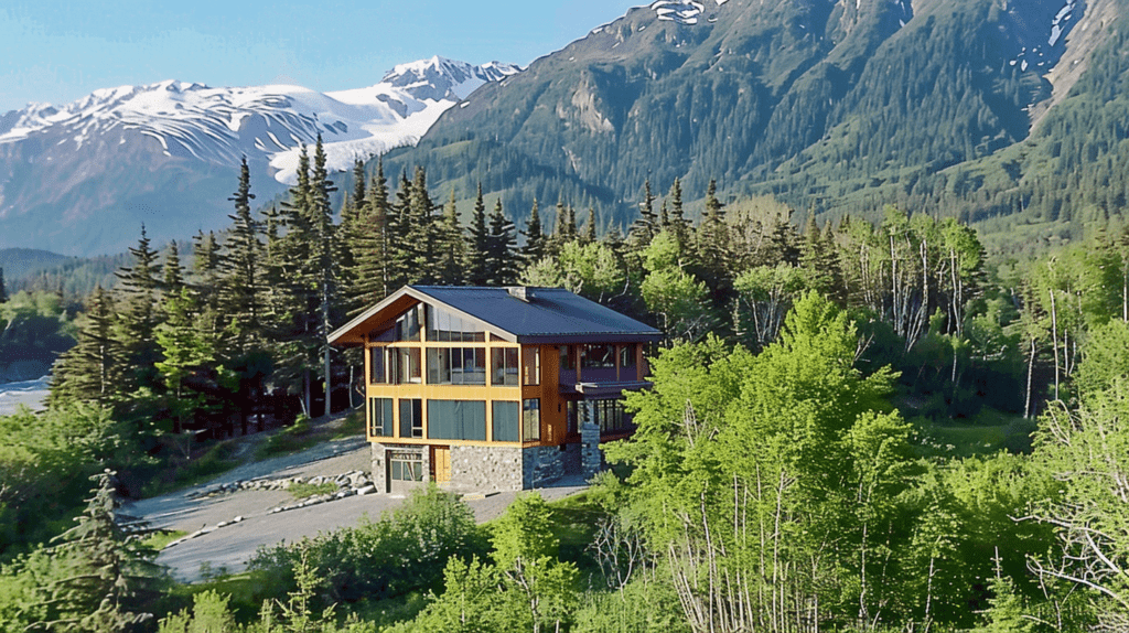 parker schnabel house in alaska